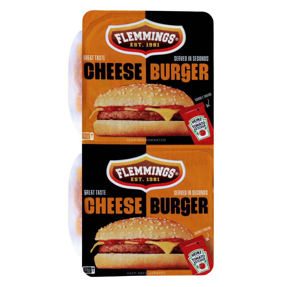 Magnetron cheeseburger